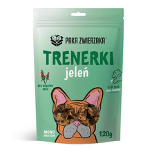 Maiused koertele Paka Zwierzaka hirvelihaga, 120 g