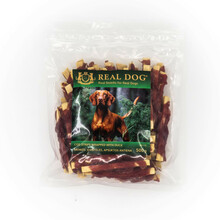 Maiused koertele Real Dog tursaribad pardilihaga, 500 g
