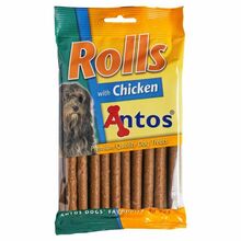 Maiused koertele Antos Rolls Chicken, 20 tk, 0.2 kg