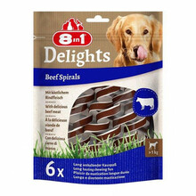 8in1 Delights veiselihaspiraalid koertele, 6 tk