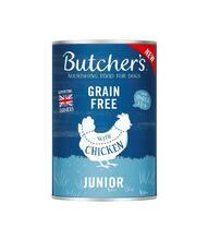 Märgtoit kutsikatele Butcher's Original Junior, kanatükid želees, 400 g