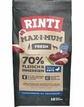 Kuivtoit koertele Rinti MAX-I-MUM pardiga, 12 kg