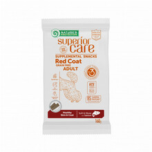 Maiused täiskasvanud punase karvkattega koertele Nature's Protection Superior Care lõhega, 160 g