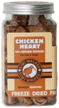 Liofiliseeritud maiused koertele Kiwi Walker Chicken Heart, 60 g