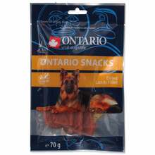 Maiustus koertele Ontario Dried Lamb Fillet, 70 g