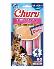 Kreemjad maiused koertele Inaba Dog Churu lõhega, 4x14 g