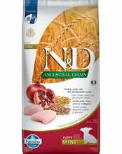 Kuivtoit kutsikatele Farmina N&D Low Grain kanaga ja granaatõunaga, 7 kg