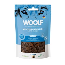 Maiused koertele Woolf Mediteranean Fish Cubes, 100 g