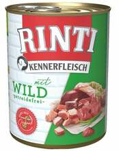 Märgtoit koertele Rinti Kennerfleisch ulukilihaga, 400 g