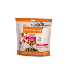 Lüofiliseeritud maiused koertele Nature's Variety Toppers veiselihaga, 120 g