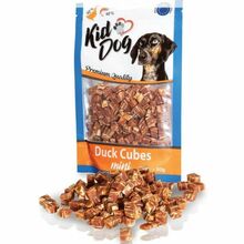 Maiused koertele Kiddog Duck Cubes Mini pardilihaga, 80 g