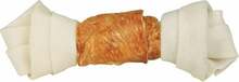 Maiustus koertele Trixie Denta Fun Chewing Bone kanaga, 70 g