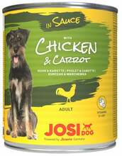 Märg koeratoit Josera JosiDog Chicken & Carrot in Sauce, 830 g