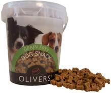 Maiused koertele Oliver's Mini Training Bites Grain Free kanaga, 500 g