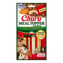Maius koertele Inaba Churu Meal Topper kana ja veiselihaga, 4x14 g