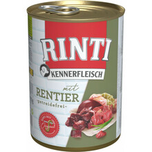 Konservtoit täiskasvanud koertele Rinti Kennerfleisch Reindeer, 400 g