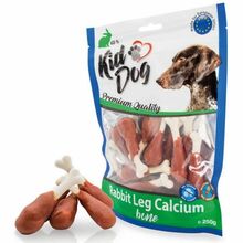 Maius koertele Kiddog kaltsiumiluud küülikulihaga, 80 g