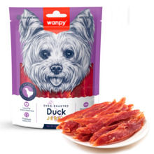 Maius koertele Wanpy Duck Jerky, kuivatatud part, 454 g