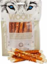 Maiustus koertele Woolf Chicken Rawhide Twister, 100 g