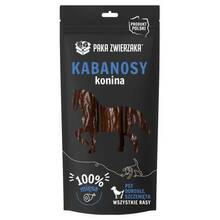 Maius koertele Paka Zwierzaka hobuseliha kabanoss, 3 tk (80 g)