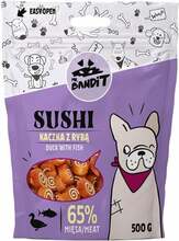 Maiustus koertele Mr. Bandit Sushi Duck&Fish, 500g