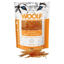 Maiustus koertele Woolf kanaliha mereandidega, 100 g
