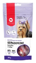 Maiuspala koertele Maced Mini pardi- ja kalalihaga, 60 g