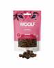 Pehmed koeramaiused Woolf Soft Cubes lõhega, 100 g