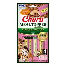 Skanėst Inaba Churu Meal Topper kana ja lõhega, koertele, 4x14 g