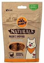 Maius koertele Mr. Bandit Naturals kalkuniliha ribad, 80 g