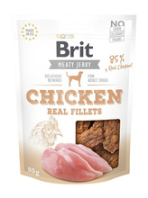 Maius koertele Brit Jerky Chicken Fillets, 80 g