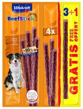 Maiused koertele Vitakraft Beef Stick Turkey, 3+1 tk