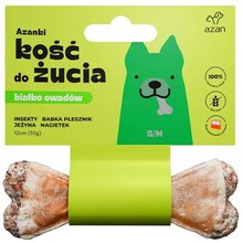 Maius koertele Azanki luu putukate ja murakaga, S/M, 12 cm