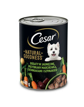 Cesar lambaliha porgandi, kartuli ja spinatiga, 6 x 400 g
