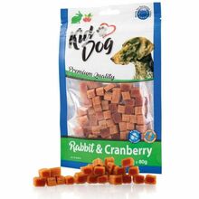 Maiused koertele Kiddog Trainer Go küülikuliha ja jõhvikatega, 80 g