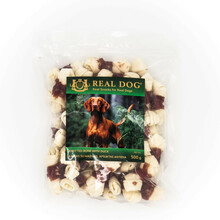 Maius koertele Real Dog Snacks närimiskondid pardilihaga, 500 g