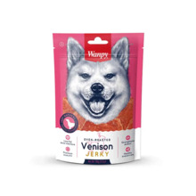 Maiustus koertele Wanpy Venison Jerky, 100 g