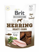Maiustus koertele Brit Jerky Herring Meaty Coins, 80 g