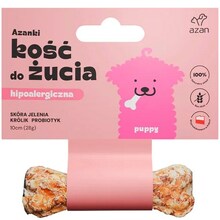 Maius koertele Azanki elusnahast luu, 10 cm