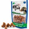 Maiused koertele Kiddog Bones küülikuliha ja riisiga, 80 g