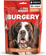 Maiustus koertele Pan Mięsko veiselihaburgerid, 100 g