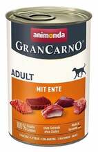 Konserv koertele Animonda GranCarno sealiha ja pardiga, 400 g
