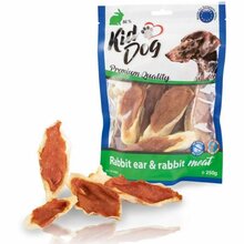 Maiused koertele Kiddog Meat küüliku kõrvad küülikulihaga, 250 g