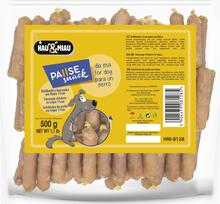 Maiustus koertele Hau&Miau Pause Snack kanaliha HM-8128, 0.5 kg