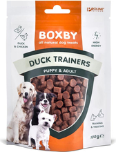 Maius koertele Boxby Duck Trainers, 100 g