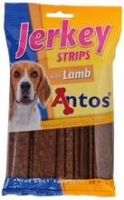 Maiused koertele Antos Jerkey Strips lambalihaga, 20 tk