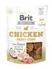 Maius koertele Brit Jerky Chicken Meaty Coins kanaga, 80g