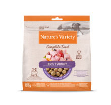 Liofiliseeritud maiused väikest tõugu koertele Nature's Variety Completed Mini kalkuniga, 120 g