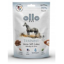 Maiustus koertele Ollo Air Dried Training Horse Cubes, 80 g
