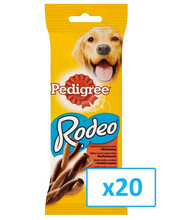 Maiustus koertele Pedigree Rodeo veiselihaga, 20 x 70 g